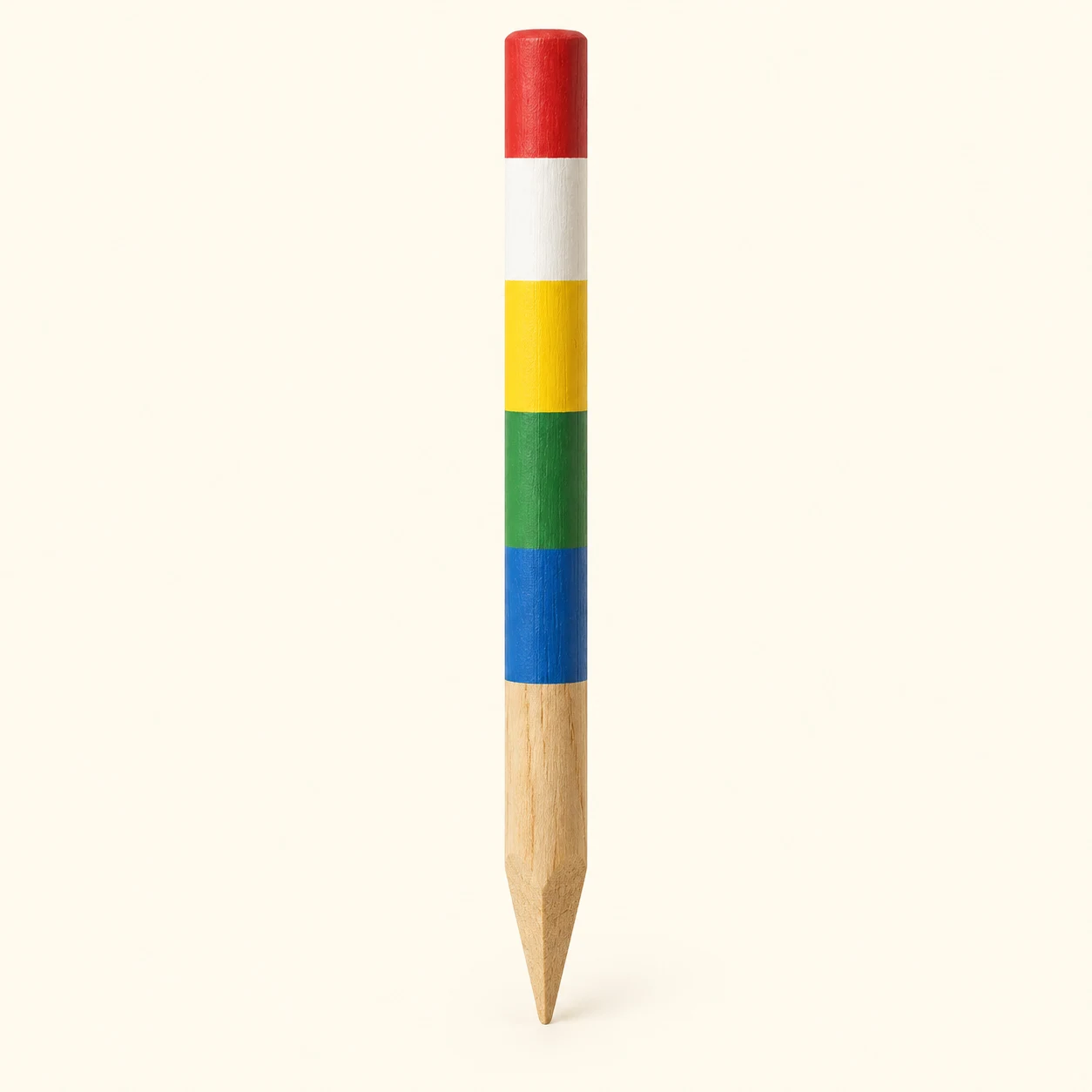 Painted centre peg