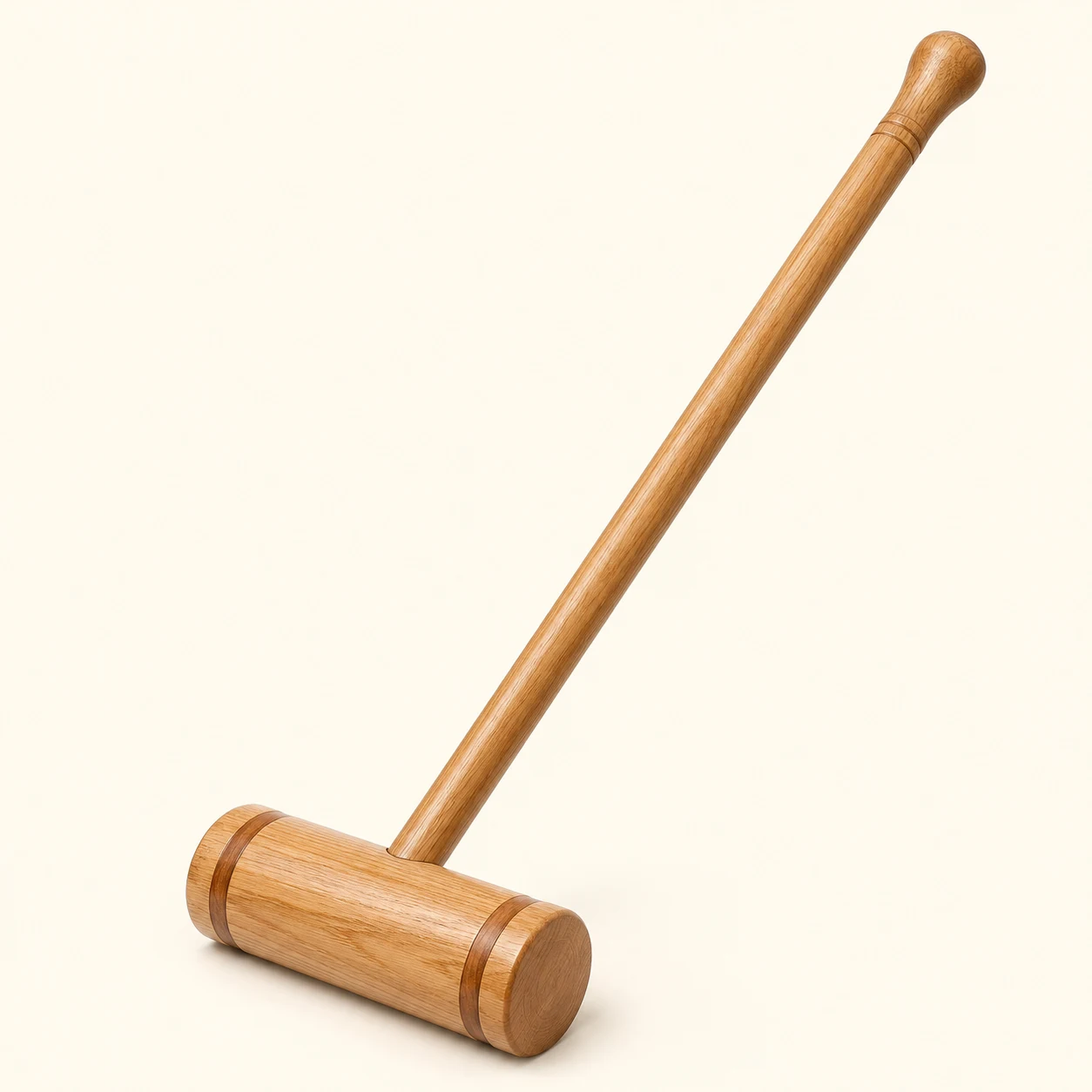 Short lawn mallet